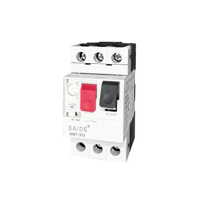Авт. выключатель SDM7-32X-2.5, 3P, In=2.5A, 690VAC, Ie=1.6…2.5A, CLASS 10A, управление кнопками