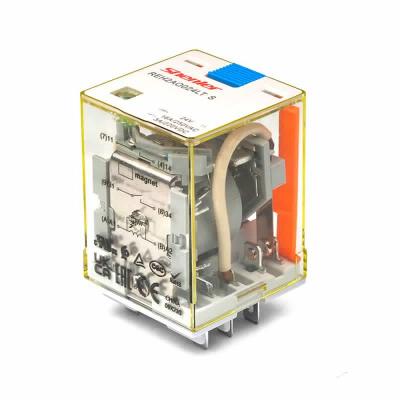 Реле REH3AO730LTS, 3NO, 16A(400VAC)/ 10A(220VDC), 230VAC, мех. индикация, тест-кнопка с блокировкой