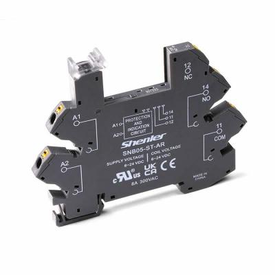 Реле интерфейсное R2G2CH110 с колодкой SNB08-ST-D, push-in, 2CO, 8A(250VAC/30VDC), 230VAC/DC, LED