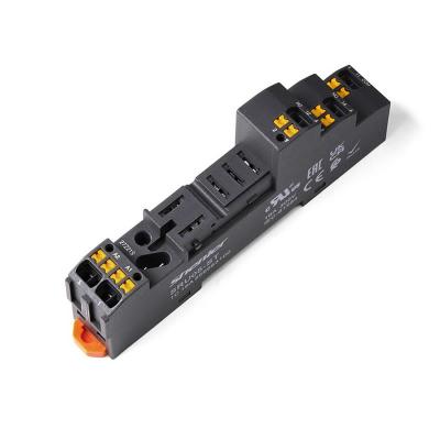 Цоколь SRU05-ST, 16A(300V), push-in, черный, на рейку DIN35, для RFT1CO, 46.61, G2R-1, KRI1