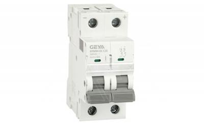 Авт. выключатель GYM9HDC-2P-20C, 2P, 20A, хар-ка C, 6kA, 250VDC, 2M