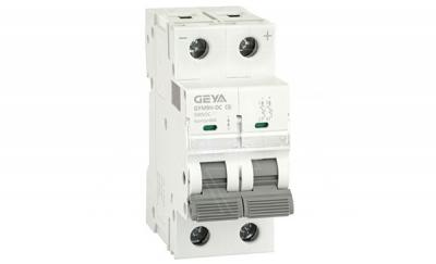 Авт. выключатель GYM9HDC-2P-6C, 2P, 6A, хар-ка C, 6kA, 250VDC, 2M