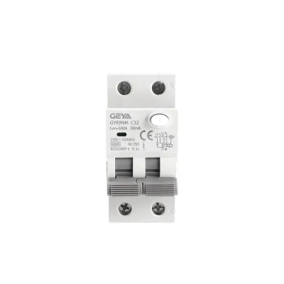 Дифф. авт. выключатель GYR9NM-C20-30mA, 3P+N, 20A, хар-ка C, 6 kA, 30mA, тип A, 4M