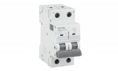 Авт. выключатель GYM9HDC-2P-20B, 2P, 20A, хар-ка B, 6kA, 250VDC, 2M