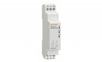 Реле импульсное RS-ML13, 1CO, 10A(250VAC), 24…240VAC/DC, через S, с памятью, 1M