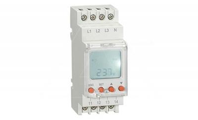 Реле контроля напр. RD-MVS3, 3P L-L 200…500VAC, 2CO, 8A(250VAC), обрыв, черед., Umin+Umax, асимметр.