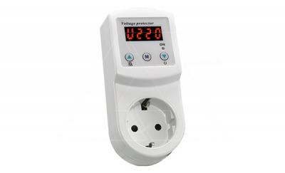 Реле контроля напряжения KD230S, 16A, 230VAC, Umin(160…210V)/Umax(220…280V), 0.02…0.5s/5…600s, LED-д