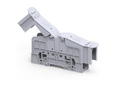 Клемма болтовая PTB70/95SH /32x192mm, 2 присоед., M8, 95mm2, 232A, 1000V, с защитными крышками, сера
