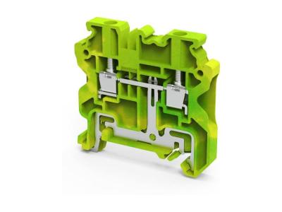 Клемма защитного проводника CYG4 /6x50mm, винтовая, 2 присоед., 4(max 6)mm2, желто-зеленая
