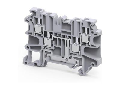 Клемма защитного проводника CYG4/4 /6x69,7mm, винтовая, 4 присоед., 4(max 6)mm2, желто-зеленая