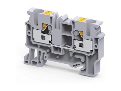 Клемма проходная CP6/10 /8x62,8mm, push-in, 2 присоед., 10mm2, 57A, 1000V, серая