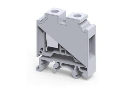 Клемма проходная CTS16U /12x43mm, винтовая, 2 присоед., 16mm2, 76A, 1000V, серая