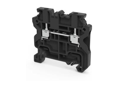Клемма проходная CY2.5BK /5x50mm, винтовая, 2 присоед., 2,5(max 4)mm2, 24A, 1000V, черная