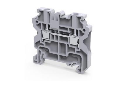 Клемма проходная CY4 /6x50mm, винтовая, 2 присоед., 4(max 6)mm2, 32A, 1000V, серая