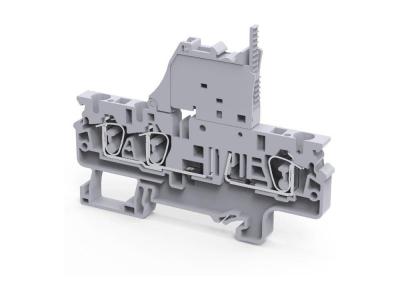 Клемма с держателем предохранителя CXF4/3 /6x86,2mm, пружинная, 3 присоед., 4(max 6)mm2, 10A, 1000V,