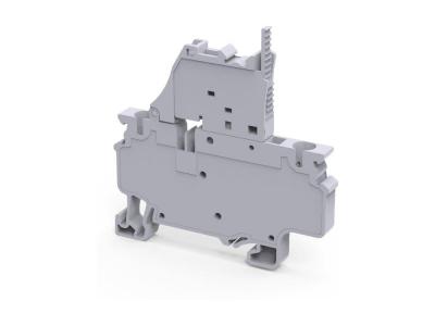 Клемма с держателем предохранителя CXF4L110-240V /6x65,4mm, пружинная, 2 присоед., 4(max 6)mm2, 10A,
