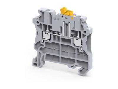 Клемма с ножевым размыкателем CYK2.5 /5x50mm, винтовая, 2 присоед., 2,5(max 4)mm2, 20A, 500V, серая