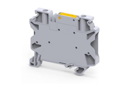 Клемма с ножевым размыкателем CYK4 /6x58,8mm, винтовая, 2 присоед., 4(max 6)mm2, 28A, 1000V, серая