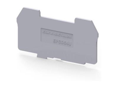 Крышка концевая EPCDS4U /1,5mm, для клемм измерительных с размыкателем CDS4U, серая
