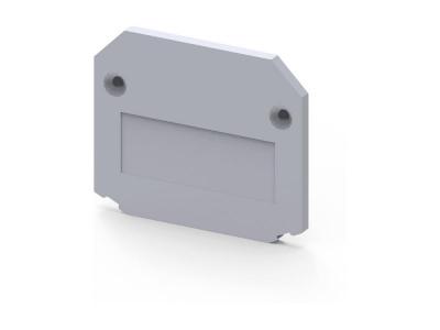 Крышка концевая EPCMT4 /1,5mm, для винтовых клемм CMT4, серая