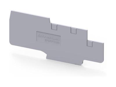 Крышка концевая EPCPPT2.5/4 /1,5mm, для клемм CPST1.5/4,CPSTG1.5/4,CPPT2.5/4,CPPTG2.5/4, серая