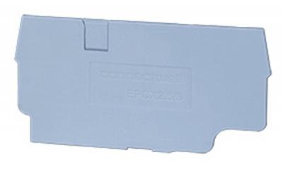 Крышка концевая EPCX2.5/4 /1,5mm, для клемм CX2.5/4,CXG2.5/4,CXK2.5/4,CP2.5/4,CPG2.5/4, серая