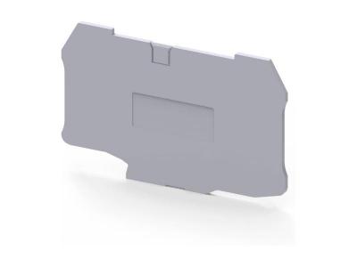 Крышка концевая EPCY4/4 /1,5mm, для винтовых клемм CY4/4,CYG4/4, серая