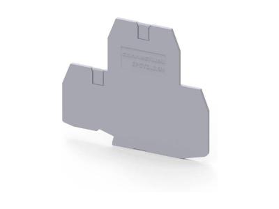 Крышка концевая EPCYDL2.5/4 /1,5mm, для винтовых клемм CYDL2.5/4,CYDLG2.5/4, серая