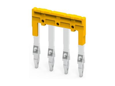 Перемычка JX4/4 на 4 полюса, для клемм CY,CX,CP 6mm, 32A, оранжевая