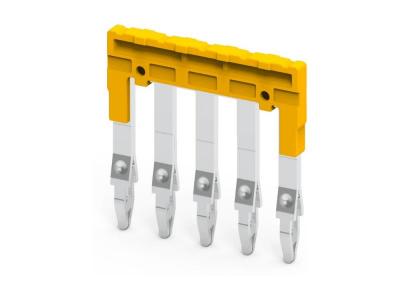 Перемычка JX4/5 на 5 полюсов, для клемм CY,CX,CP 6mm, 32A, оранжевая