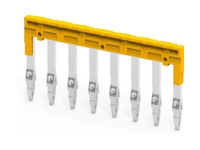 Перемычка JX4/8 на 8 полюсов, для клемм CY,CX,CP 6mm, 32A, оранжевая