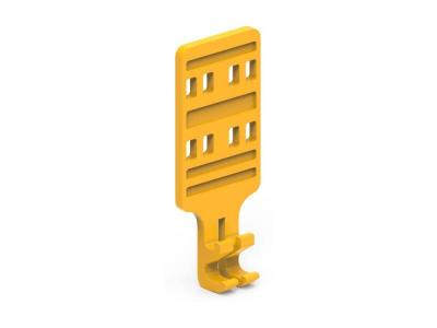 Пластина для разгрузки от натяжения CXSR4N для CX2.5PN,CX2.5SN, 4 полюса, оранжевая