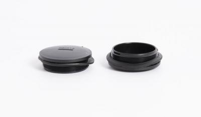 Заглушка круглая M50x1.5, пластик PA66, черная