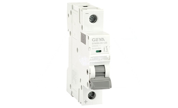 Авт. выключатель GYM9HDC-1P-25C, 1P, 25A, хар-ка C, 6kA, 250VDC, 1M