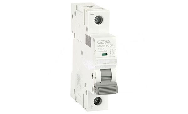 Авт. выключатель GYM9HDC-1P-40C, 1P, 40A, хар-ка C, 6kA, 250VDC, 1M