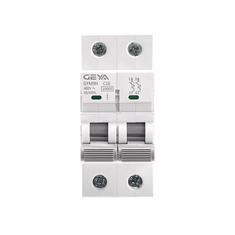 Авт. выключатель GYM9H-2P-50C, 2P, 50A, хар-ка C, 10kA, 2M